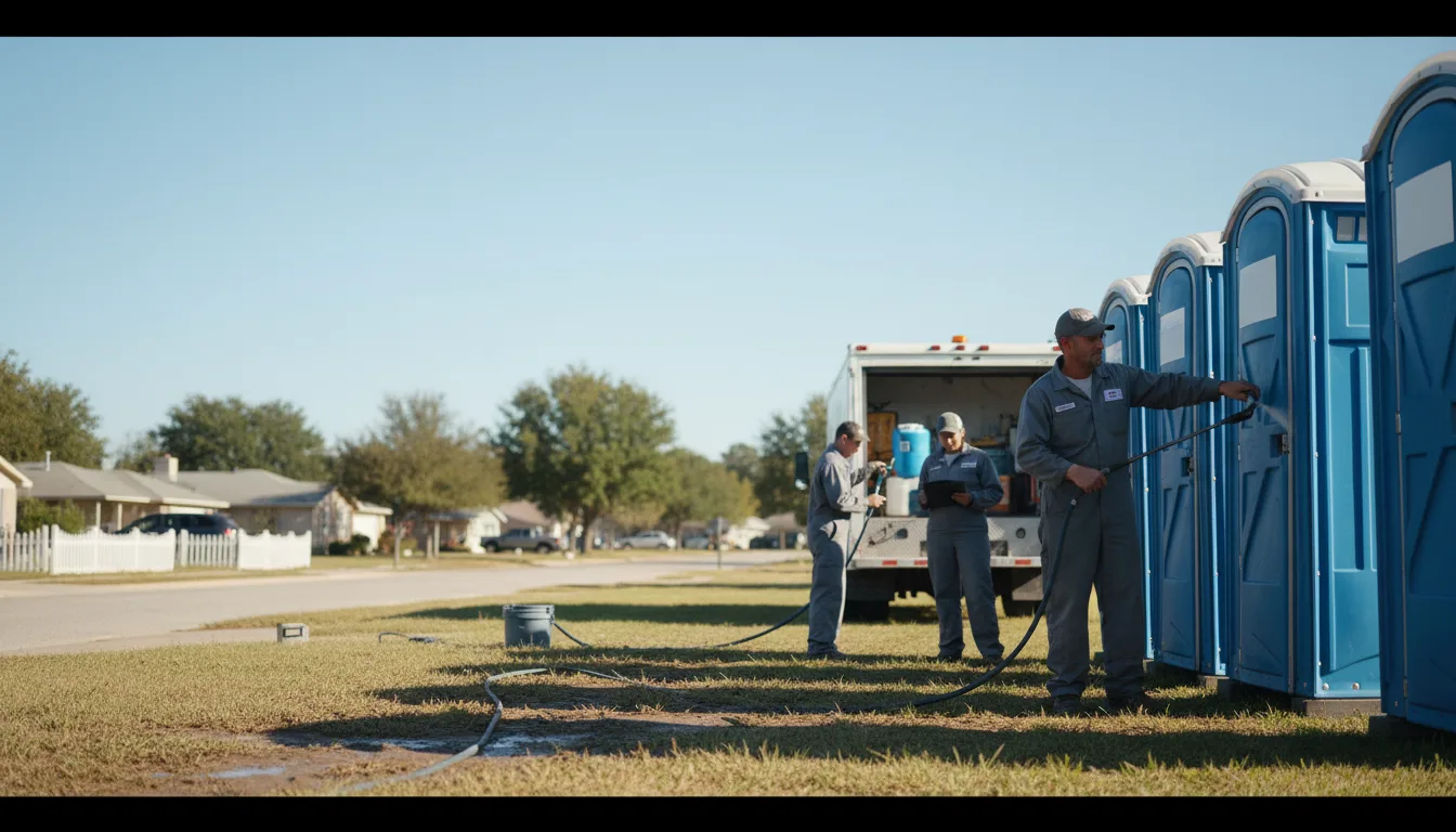 Long-Term Portable Toilet Rental in Dakota City, IA near me